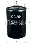 ������ ��������! VW Golf/Passat/Sharan, Audi A4/A6/A8/S6 1.6-2.8 91 Mahle OC264 OC264 ����