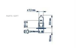 ����� H3 24V 70W PK22s Heavy Duty Narva 48709 48709 ����