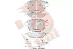 �������� ��������� ������� R Brake R Brake RB2170203 RB2170203 ����