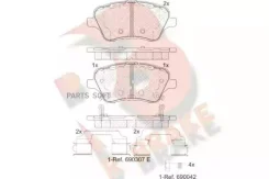 �������� ��������� ������� R Brake R Brake RB2108203 RB2108203 ����