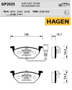 ������� ��������� �������� �����:Hagen Sangsin Brake GP2025 GP2025 ����