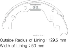 ������� ����������! KIA Besta, Mazda E2000/E2200 2.2D 83-03 Sangsin Brake SA044 SA044SNS SA044 ����