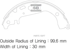 ������� ����������! Toyota Corolla/Prius 1.3/1.5 04-08 Sangsin Brake SA169 SA169SNS SA169 ����