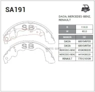 ������� ��������� ����������, ������ - �������� 4�� (���� �� ��������) Sangsin Brake SA191 SA191 ����