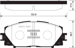 ������� ��������� ��������, �������� Sangsin Brake SP1377 SP1377 ����