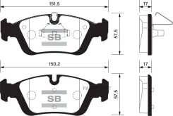 ������� �������� ��������! BMW E46 1.6-2.8/1.8D/2.0D/Z3 1.8-2.8 95 Sangsin Brake SP1388 SP1388 SP1388 ����