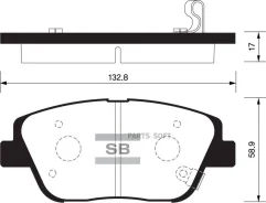 ������� ��������! �������� Hyundai Sonata V2.0CRDi 09 Sangsin Brake SP1398 SP1398SNS SP1398 ����