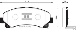 ������� ��������� �������� �������� Sangsin SP1409 Sangsin Brake SP1409 SP1409 ����
