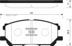 ������� ��������� ��������, �������� Sangsin Brake SP1456 SP1456 ����