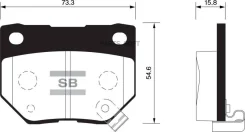 ������� �������� �. Subaru Impreza 2.0T WRX 00-01 Sangsin Brake SP1487 SP1487SNS GDB3308=365 21=D7053M-01 ! SP1487 ����
