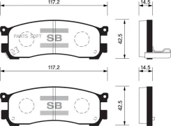 ������� �������� ������! Mazda 929 all 87-91 Sangsin Brake SP1528 SP1528 SP1528 ����
