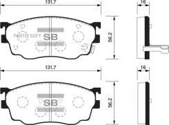 ������� �������� ��������! Mazda 626 GW 1.8i/2.0i/TDi 98 Sangsin Brake SP1529 SP1529 SP1529 ����