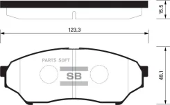 ������� ��������� ��������, �������� Sangsin Brake SP1585 SP1585 ����