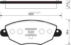 ������� ��������� �������� �������� Sangsin SP2030 Sangsin Brake SP2030 SP2030 ����