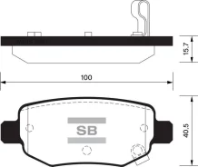 ������� ��������� �������� ������ Sangsin SP2126R Sangsin Brake SP2126R SP2126R ����