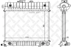�������� ������� ����������! ��� AC MB W202/W210 1.8-2.3 93-00 Stellox 1025221SX 1025221SX ����