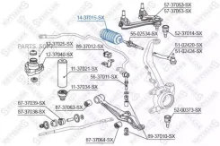 ������� ����� �������! � �/� Honda Prelude BB 91-01 Stellox 1437015SX 1437015SX ����