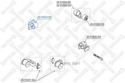 ������� ��� ������! Hyundai Accent 1.3-1.6 99 Stellox 2551023SX 2551023SX ����