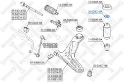 ��������� ����� �����. KIA Picanto 04 Stellox 2653003SX 853 1603 [5461207000] ! 2653003SX ����