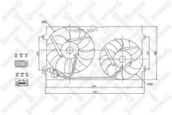 ���������� ����������! D=290 mm Audi A3/A4, VW Golf 4/Bora 96 Stellox 2999007SX 2999007SX ����