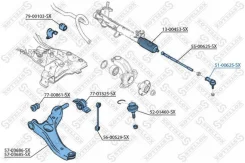 ���������� �������! Ford Torneo/Transit Connect 1.8 16V-1.8TDCi 02 Stellox 5100625SX 5100625SX ����