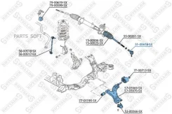 ���������� �������! Chevrolet Captiva all, Opel Antara all 06 Stellox 5100618SX 5100618SX ����