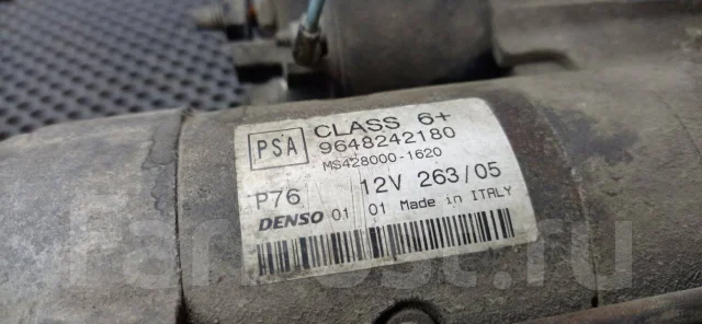 ������� Peugeot 407, DW10BTED4 (Denso) 5802Z5 ����