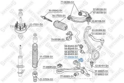 ����������� ������ ���.! Honda Accord 2.0-2.4/2.2CTDi 03 Stellox 7700004SX 7700004SX ����