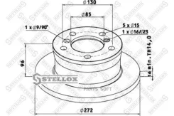 ���� ��������� !272x97x16x85 n5+n1d17 Omn MB Sprinter Stellox 8500763SX 8500763SX ����