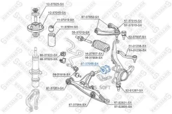 ����������� ������ ����. ���.! Honda Civic1.4-1.6 95-01/CR-V 2.0 16V 95 Stellox 8737055SX 8737055SX ����