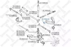 ����������� ������ �����.! Nissan Terrano WD21/R20 all 87/King Cab D21 85-98 Stellox 8774022SX 8774022SX ����