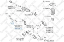 ������ ������������� ���������! d21 Subaru Legacy B12 99-03 Stellox 8917011SX 8917011SX ����