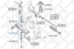 ������ ���� �������������! Mazda 626 GC/GD/GV 83-91/323 BD/BF/BG 80-94 Stellox 8971001SX 8971001SX ����
