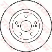 ���� ��������� ��������! Toyota RAV4 2.0/2.2D 06 TRW DF4828S DF4828S DF4828S ����
