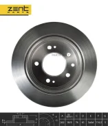 ���� ��������� ������! KIA Ceed/Pro Ceed 1.4-2.0i/1.6-2.0CRDi 07 Zentparts Z05952 Z05952 ����