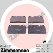 ������� �������� ! �����. 132x77x16 Audi Q5 2.0TFSI/3.0TFSI/2.0TDI/3.0TDI 08 Zimmermann 256431701 256431701 ����