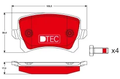 ������� ������ audi a gdb1763dte TRW GDB1763DTE ����