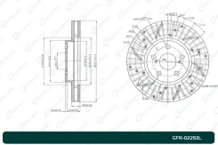 ���� ��������� ��������������� ������������� G-brake GFR-02292L ����� G-Brake G-Brakegfr02292LRM GFR02292L ����