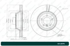 ���� ��������� G-brake GR-20775 G-Brake G-Brakegr20775RM GR20775 ����