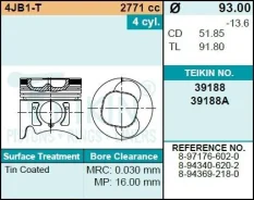 ������� ��������� Teikin 39188A STD (4��/����) Teikin Teikin39188Astdrm 39188ASTD ����