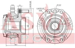 ������� �������� � ��������� ������� ��� 3,5L ASVA NSWH-Z51MFR NSWHZ51MFR ����