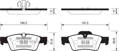 ������� �������� ���.! MB C219/W164/W251 04 Sangsin Brake SP2190 SP2190 SP2190 ����
