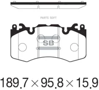 ������� �������� ��������! Land Rover Range Rover IV LG 12/Sport LW 13 Sangsin Brake SP2239 SP2239 SP2239 ����