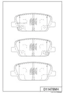 ������� ��������� Hyundai Santa FE 19-, IX55 3.0 V6 CRDI 08-, KIA Mohave 3.0 19-, Carnival III 2.7,2.9D LX 05- R R D11478MH ����