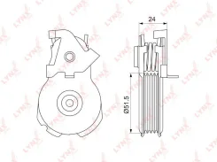 ����� �������� ���������� ����� LYNXauto PT-3053 PT3053 ����