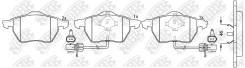    SAAB 9-5 2.3 2001 - 2009 OPEL Vectra 2.2 2000 - 2003 NIBK PN0188W PN0188W 
