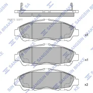 ������� �������� ��������! Cadillac XT5 17 Sangsin Brake SP4110 SP4110 SP4110 ����