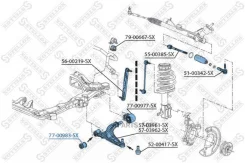 ����������� �����. ������ �����.! Chevrolet Cruze 1.6 83Kw/Cruze 1.8 10 Stellox 7700983SX 7700983SX ����