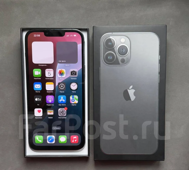 Apple iPhone 13 Pro Max. �/�, 128 ��, ������, 3G, 4G LTE, 5G, Dual-SIM, ����������, NFC ����