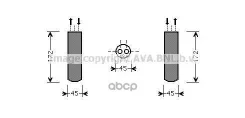��������� ������������ Mazda 3 1.4, 1.6, 2.0, 2.3 (03), 5 1.8, 2.0 (05) Ava ���. MZD185 MZD185 ����
